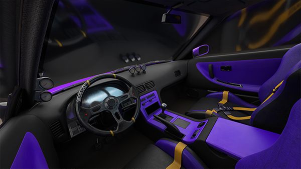 3D-модель Nissan 240SX Тюнинг
